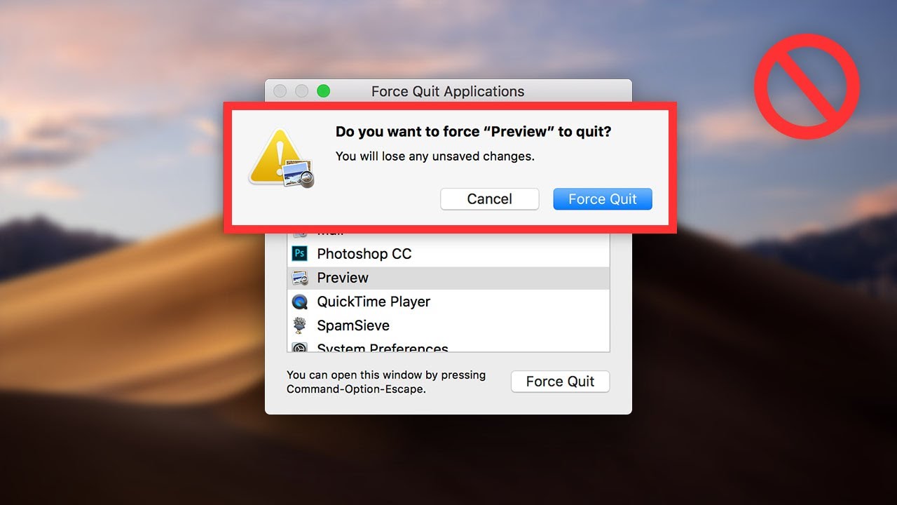 Having To Constantly Quit Apps On Mac