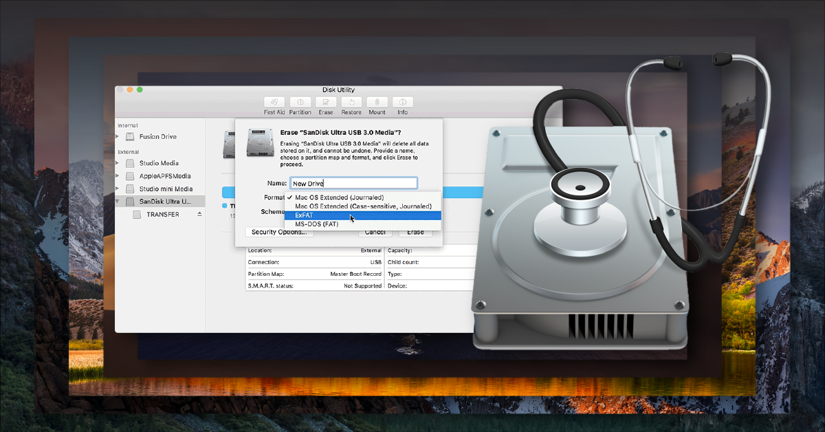 Hard Drive Format Software Mac